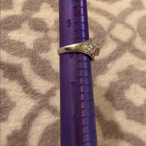 Amethyst and Sterling ring - Picture 5 of 5